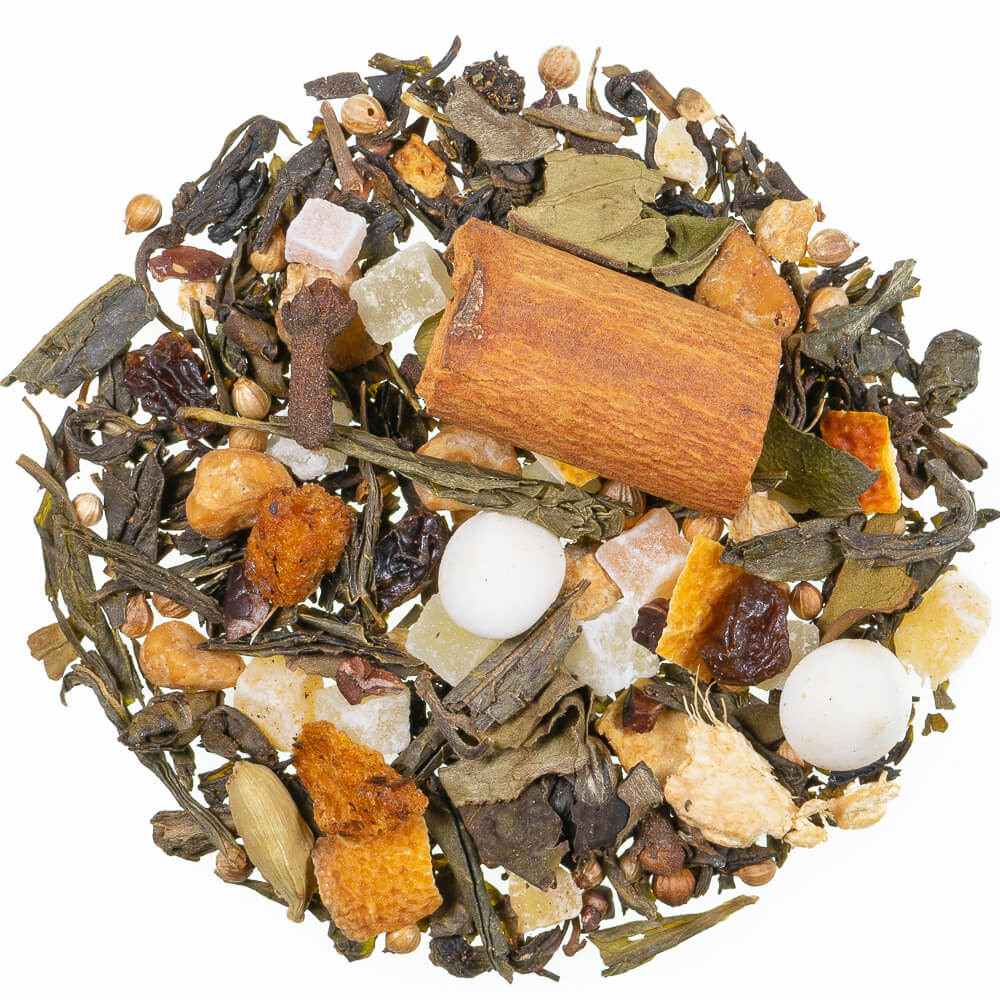 Pan forte di Siena Groene- &amp; Witte Thee